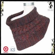 Art und Weise neuer Entwurf strickte Schleifenschalwinter warmer Poncho